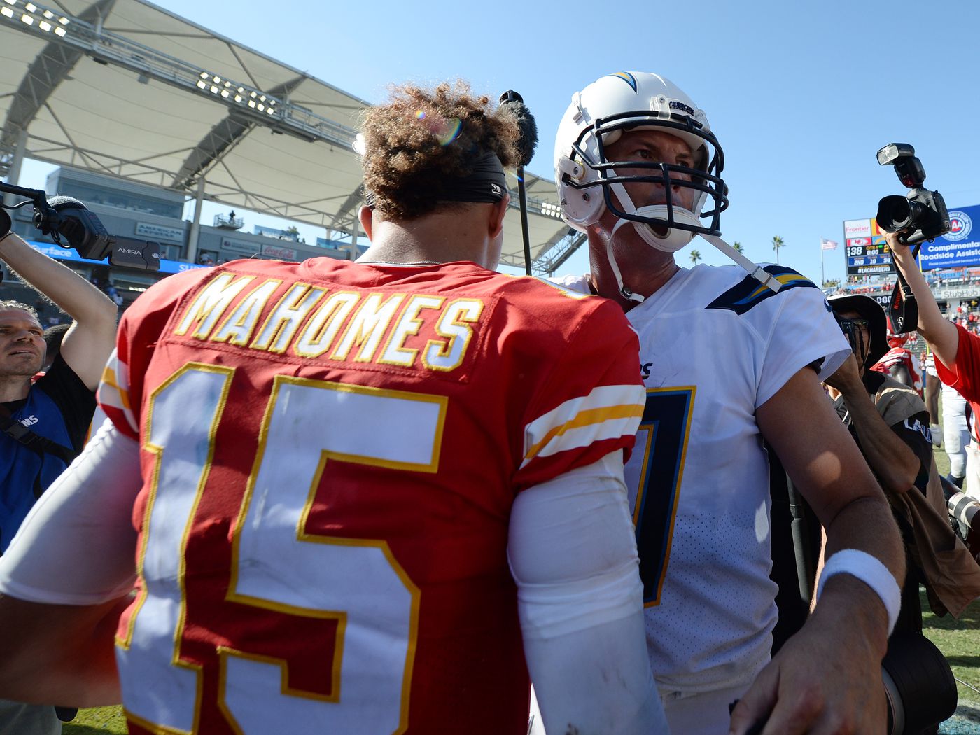 Patrick Mahomes already is Philip Rivers — and much, much more - Arrowhead  Pride