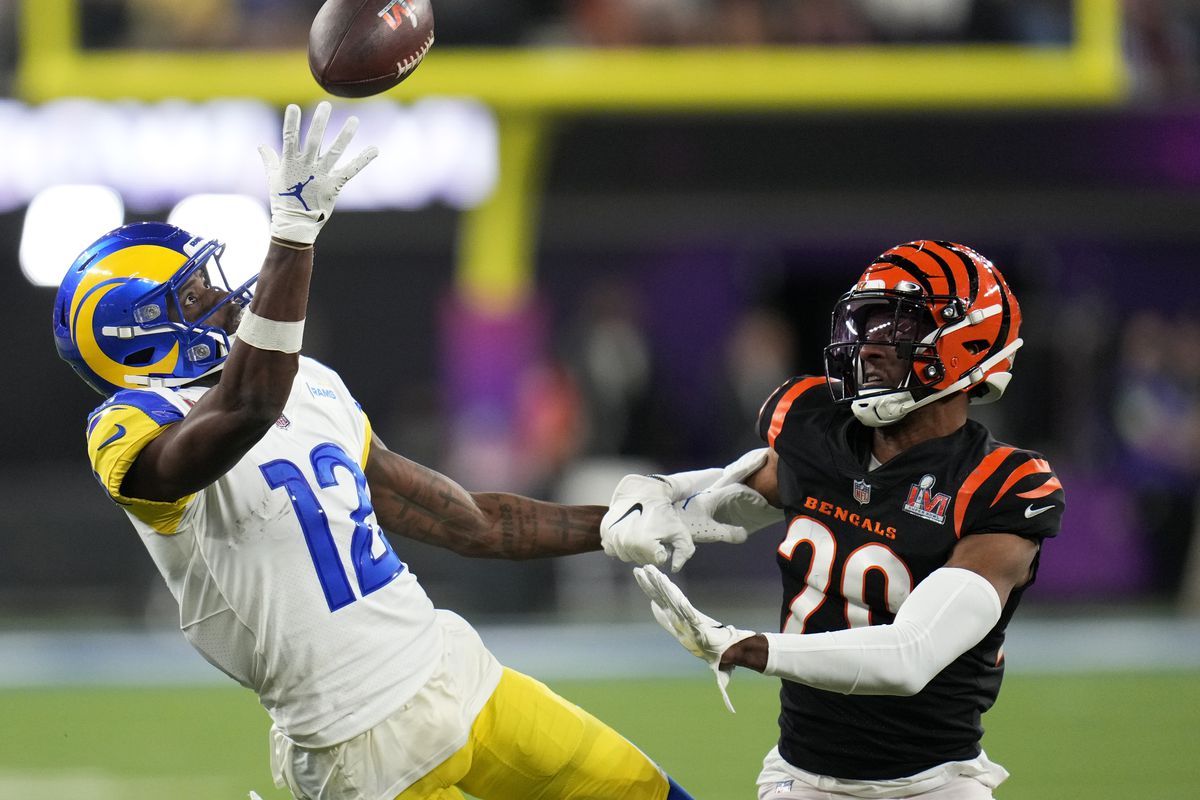 Los Angeles Rams defeat the Cincinnati Bengals 23-20 to win the NFL Super Bowl LVI football game at SoFi Stadium in Inglewood.