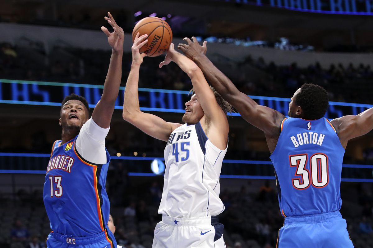 NBA: Preseason-Oklahoma City Thunder at Dallas Mavericks