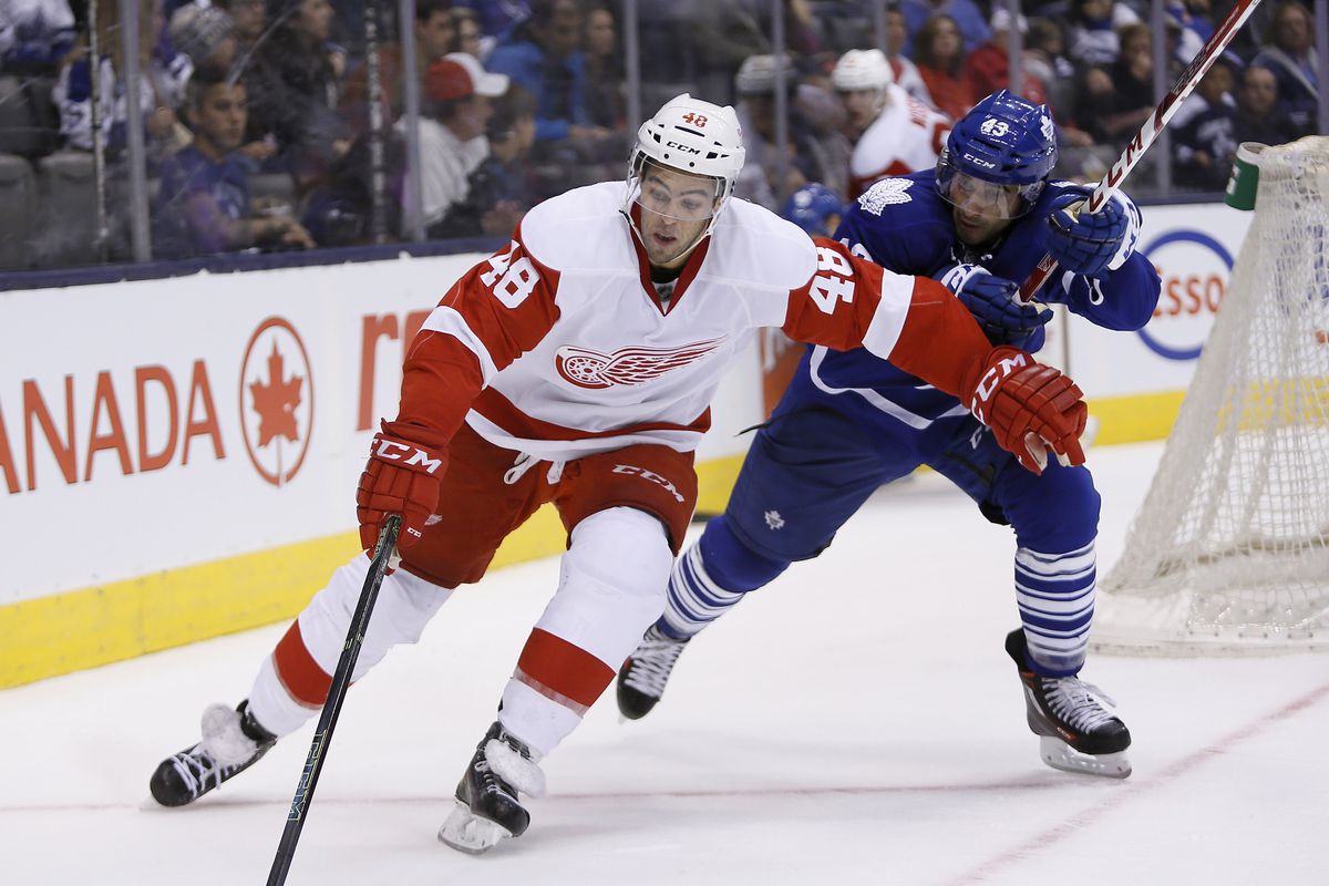 NHL: Preseason-Detroit Red Wings at Toronto Maple Leafs