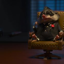The most fearsome crime boss in Tundratown, Mr. Big (voice of Maurice LaMarche) commands respect — and when he feels disrespected, bad things happen in “Zootopia."