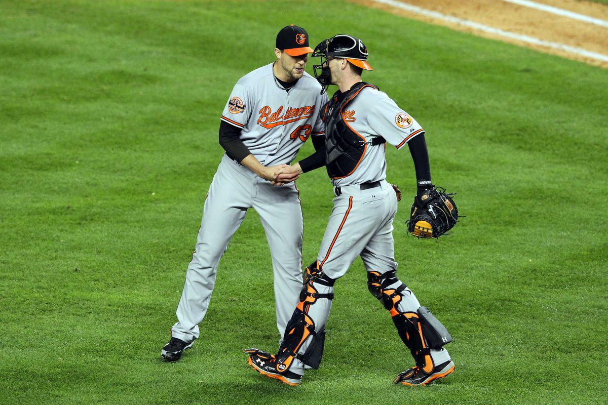 Jim Johnson and the O's bullpen held down one-run leads all year long. 