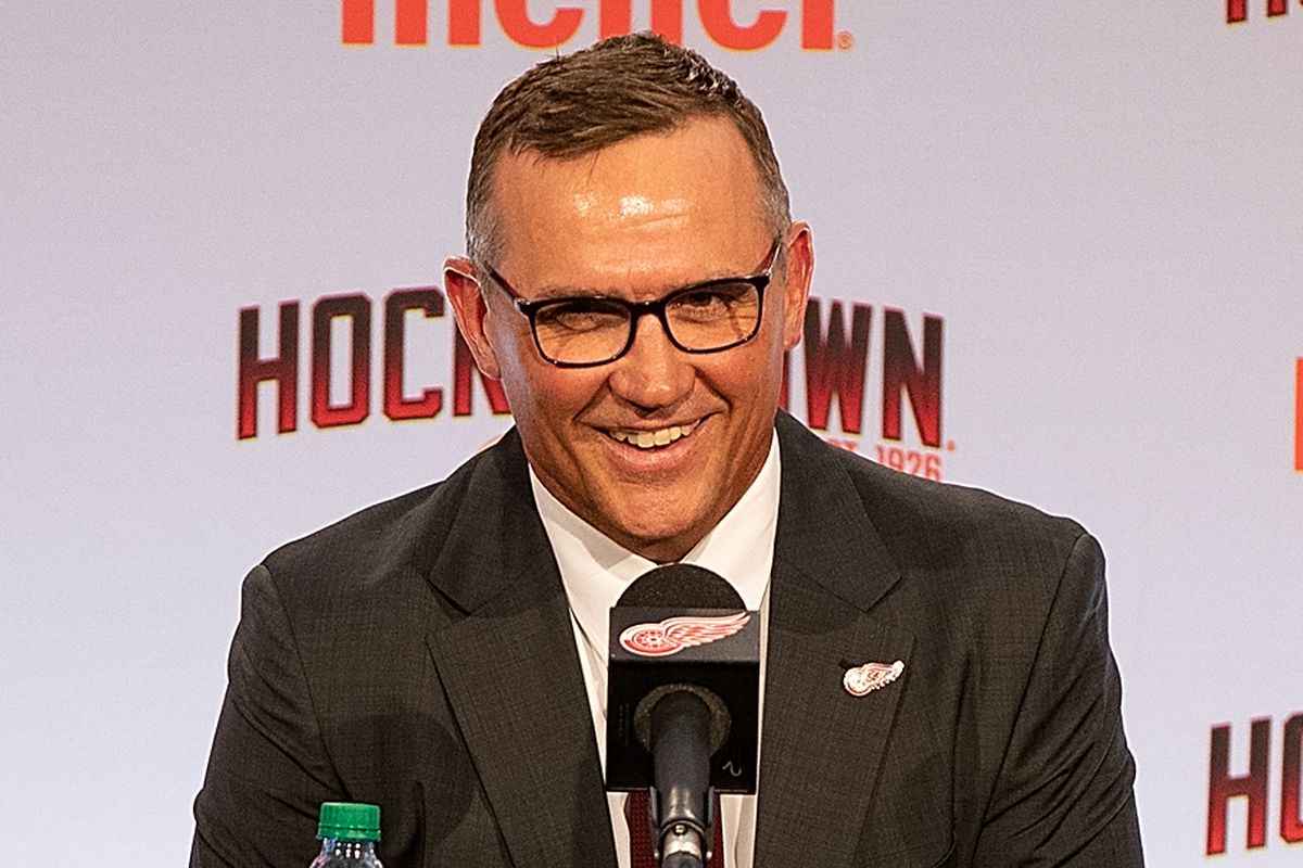 Detroit Red Wings Introduce New General Manager Steve Yzerman