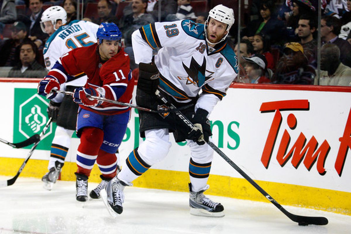 Hey remember when Scott Gomez was on the Sharks? Remember when DANY HEATLEY was on the Sharks? 