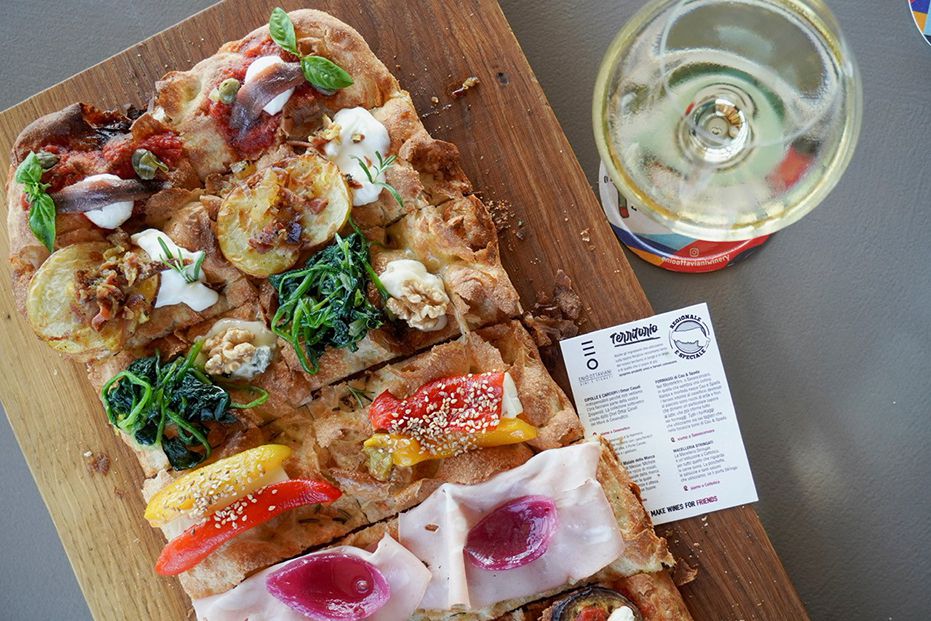 Focaccia pizza is one of the many dishes on the menu at Yeppa and Co. in Atlanta.
