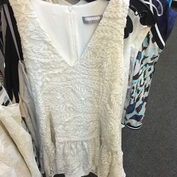 Hunter Bell white dress, $99