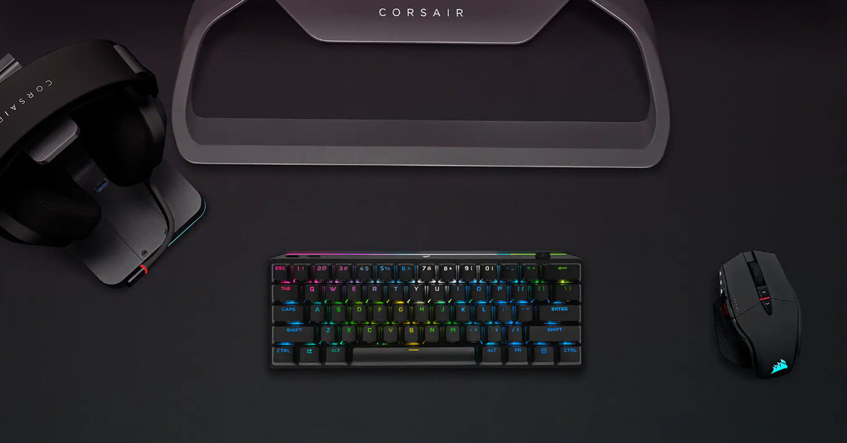 Corsair flash sale: conserve on keyboards, mice, headsets, and extra