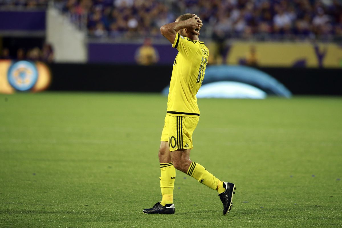 Federico Higuain and company were run off the field on Saturday as Columbus fell to Orlando City 5-2.