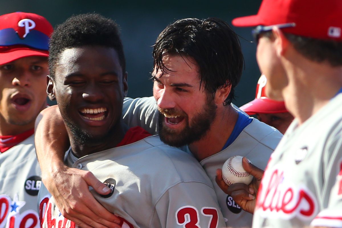 Hernandez, Herrera, and Hamels - I can watch H3 for a few years and be happy about it.