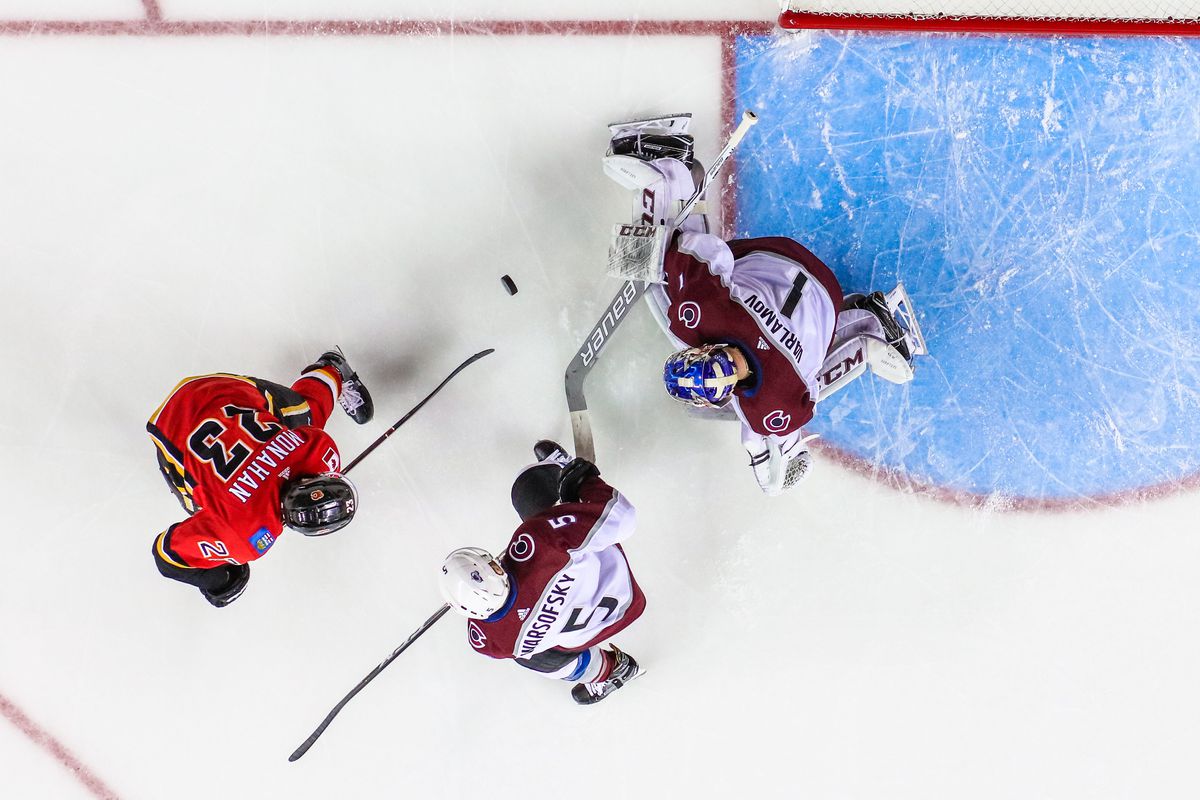 NHL: Colorado Avalanche at Calgary Flames