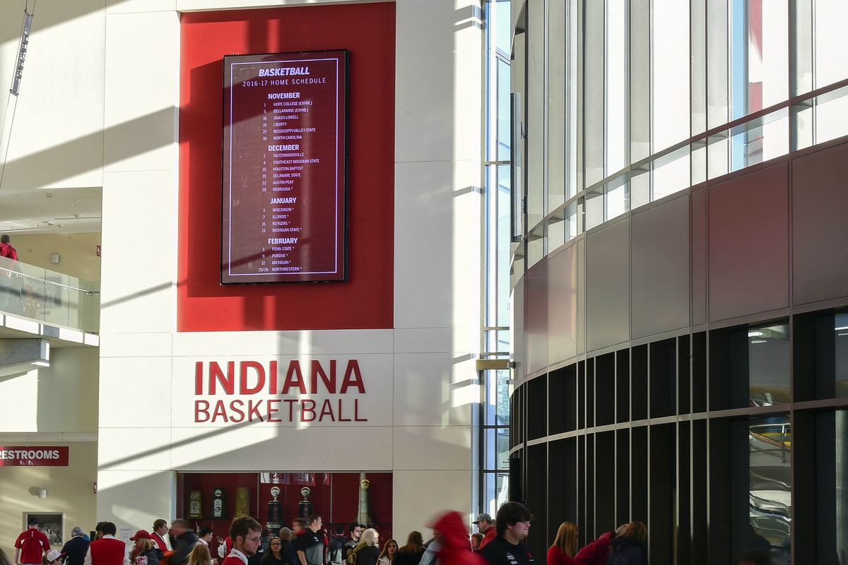 NCAA Basketball: Illinois at Indiana