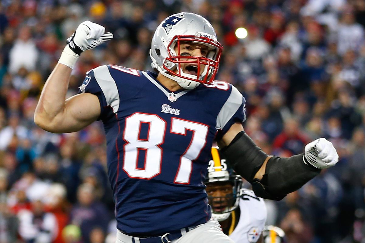 Gronk in his best Rodney Dangerfield voice: <a href="https://www.youtube.com/watch?v=mOD0XCm57d8">"We're all gonna get laid!"</a>