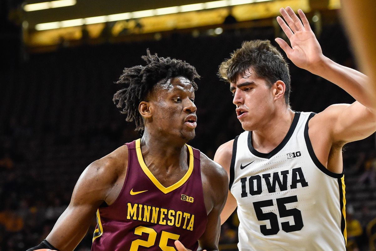 NCAA Basketball: Minnesota at Iowa