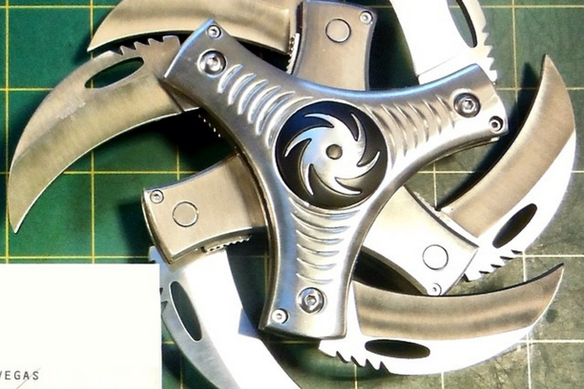 One traveler thought this six blade throwing star was a flight necessity. TSA did not agree.