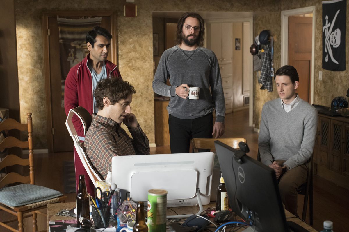 The cast of “Silicon Valley”