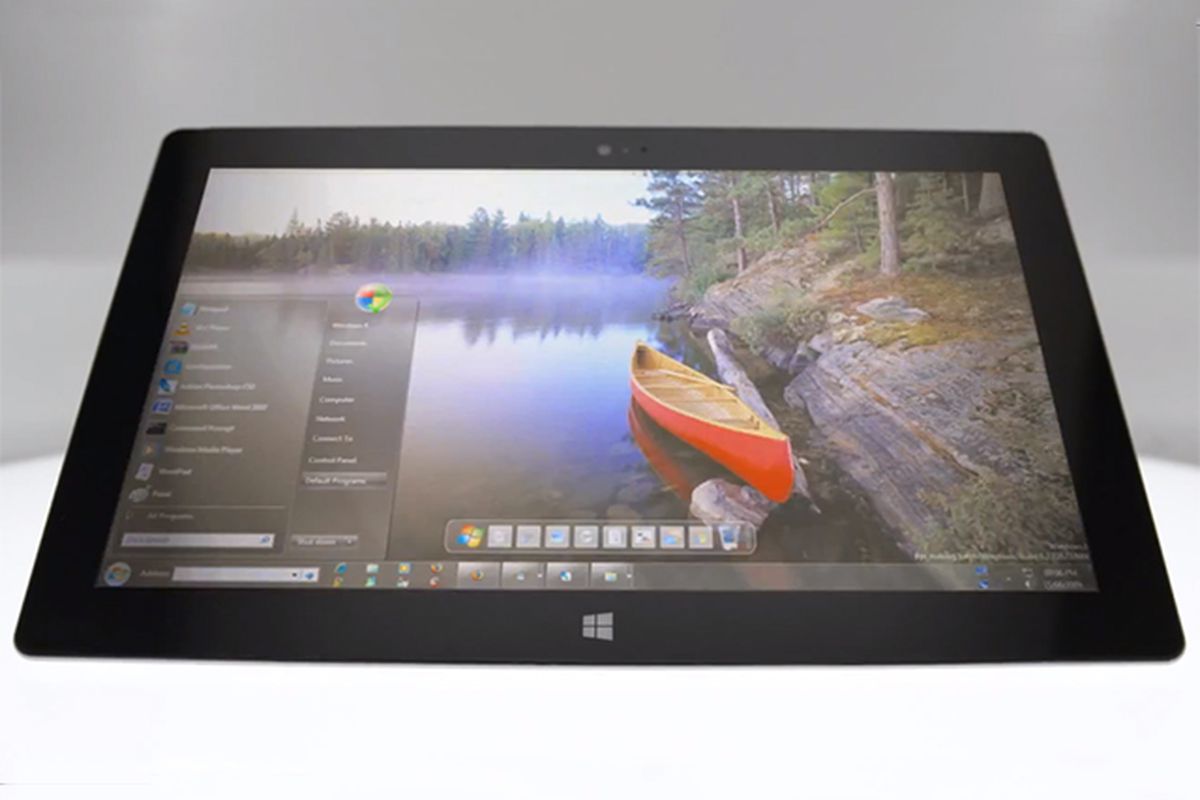 Windows 8 Start Menu Surface 2