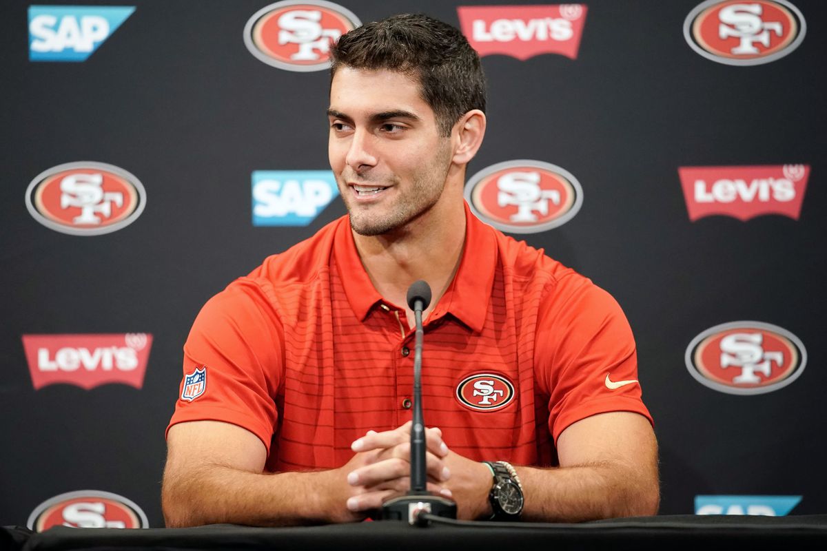 NFL: San Francisco 49ers-Jimmy Garoppolo Press Conference