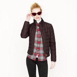 <a href="http://www.jcrew.com/womens_category/outerwear/puffer/PRDOVR~97326/97326.jsp">Snowcap quilted jacket</a>, $110.60 (was $158)