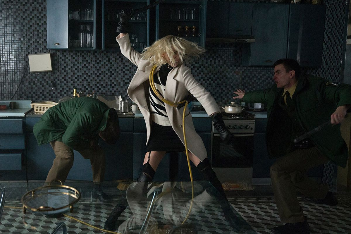 Charlize Theron in ‘Atomic Blonde.’