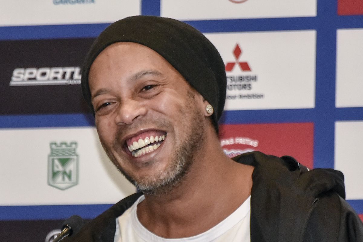 Ronaldinho Exhibition Match Press Conference