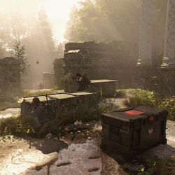 The Capitol Ruins, a map for <em>The Division 2</em>’s Skirmish and Domination PvP multiplayer.