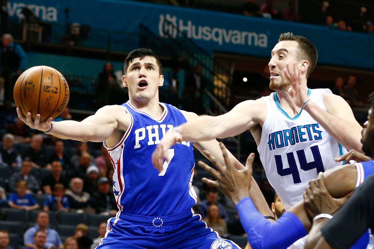 NBA: Philadelphia 76ers at Charlotte Hornets