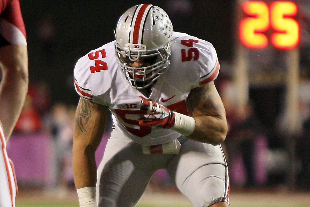 In a bit of a surprise, John Simon was named the 2012 Big Ten defensive player of the year.