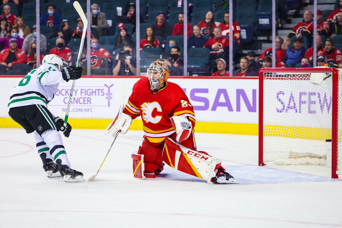 NHL: Dallas Stars at Calgary Flames