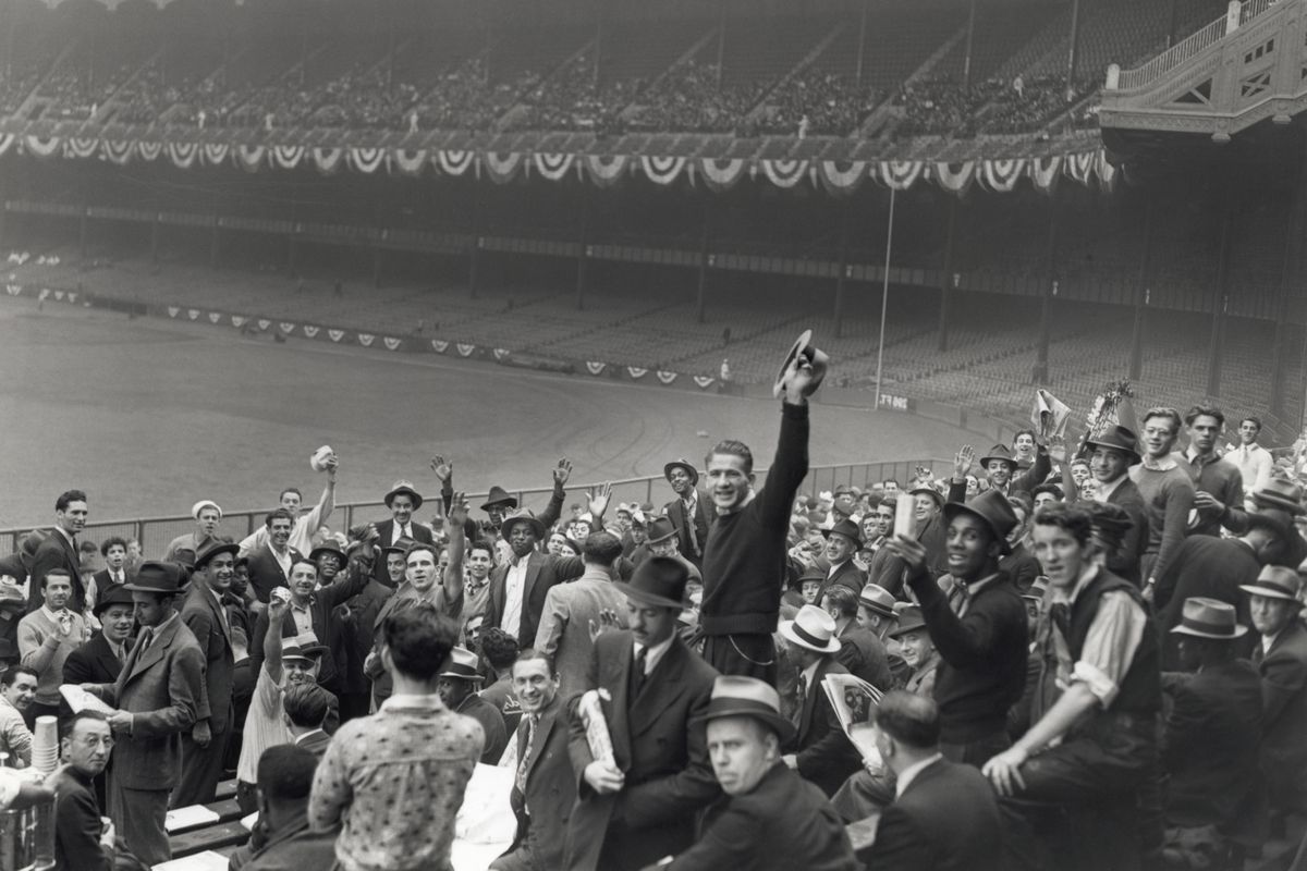 View of Bleachers at Yankee Stadium