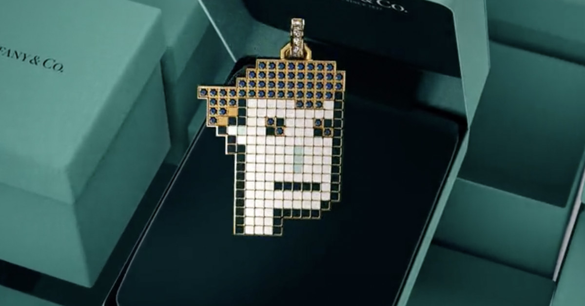 Read more about the article Tiffany is selling custom CryptoPunk pendants for $50000 – The Verge