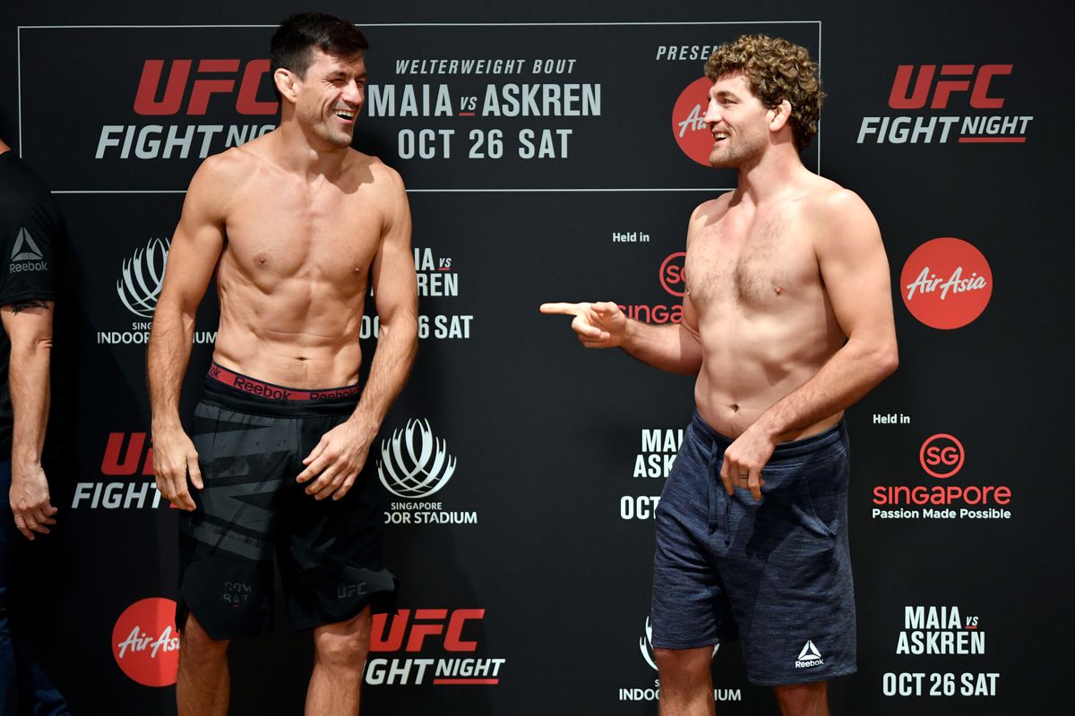 UFC Singapore live blog: Demian Maia vs. Ben Askren - MMA Fighting
