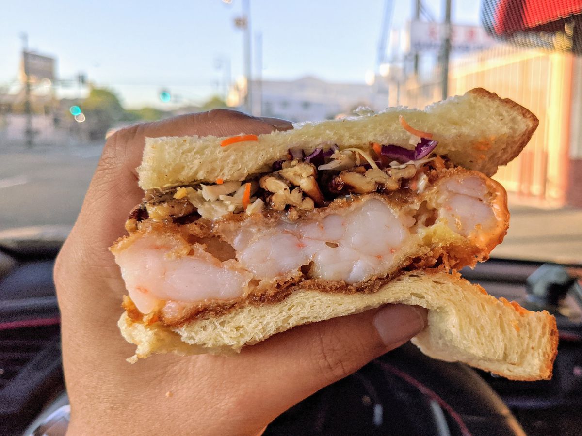 For the hottest new takeout spot in Chinatown: Katsu Sando.