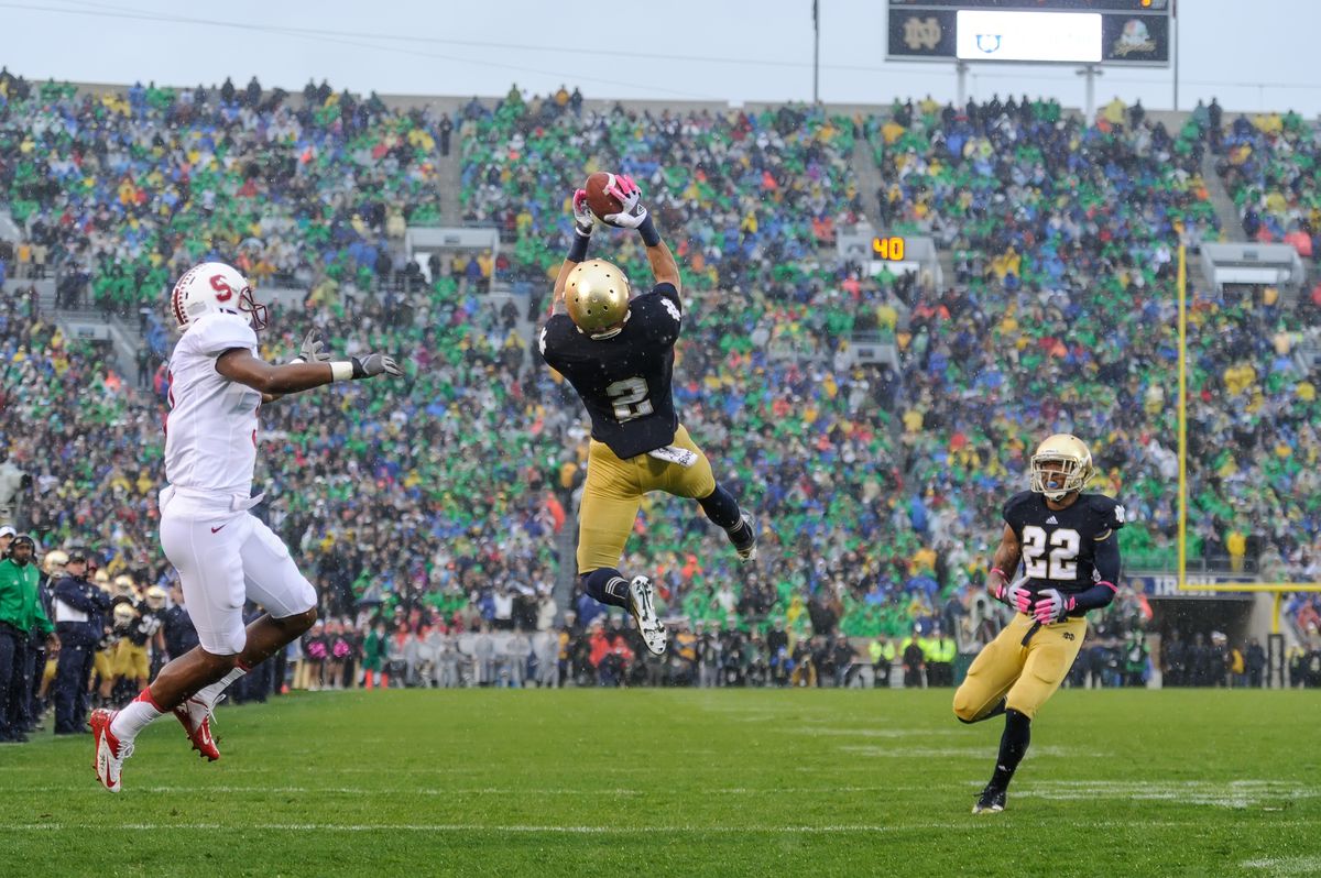 NCAA FOOTBALL: OCT 13 Stanford at Notre Dame