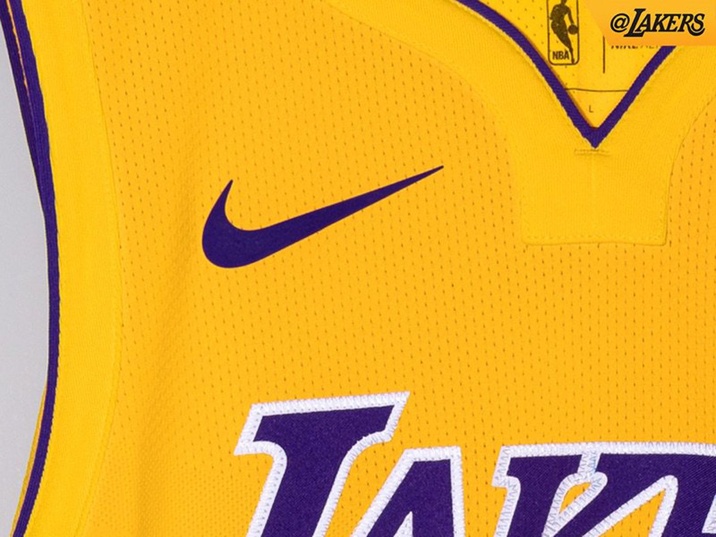 Lakers officially unveil three of their new Nike jerseys - Silver Screen  and Roll
