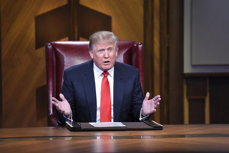 Donald Trump appears in the most recent season finale of The Celebrity Apprentice. (NBC)
