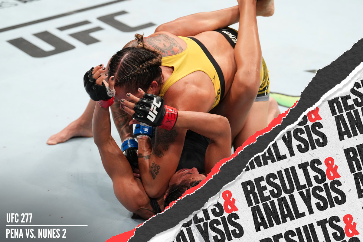 Amanda Nunes dominated Julianna Pena at UFC 277.