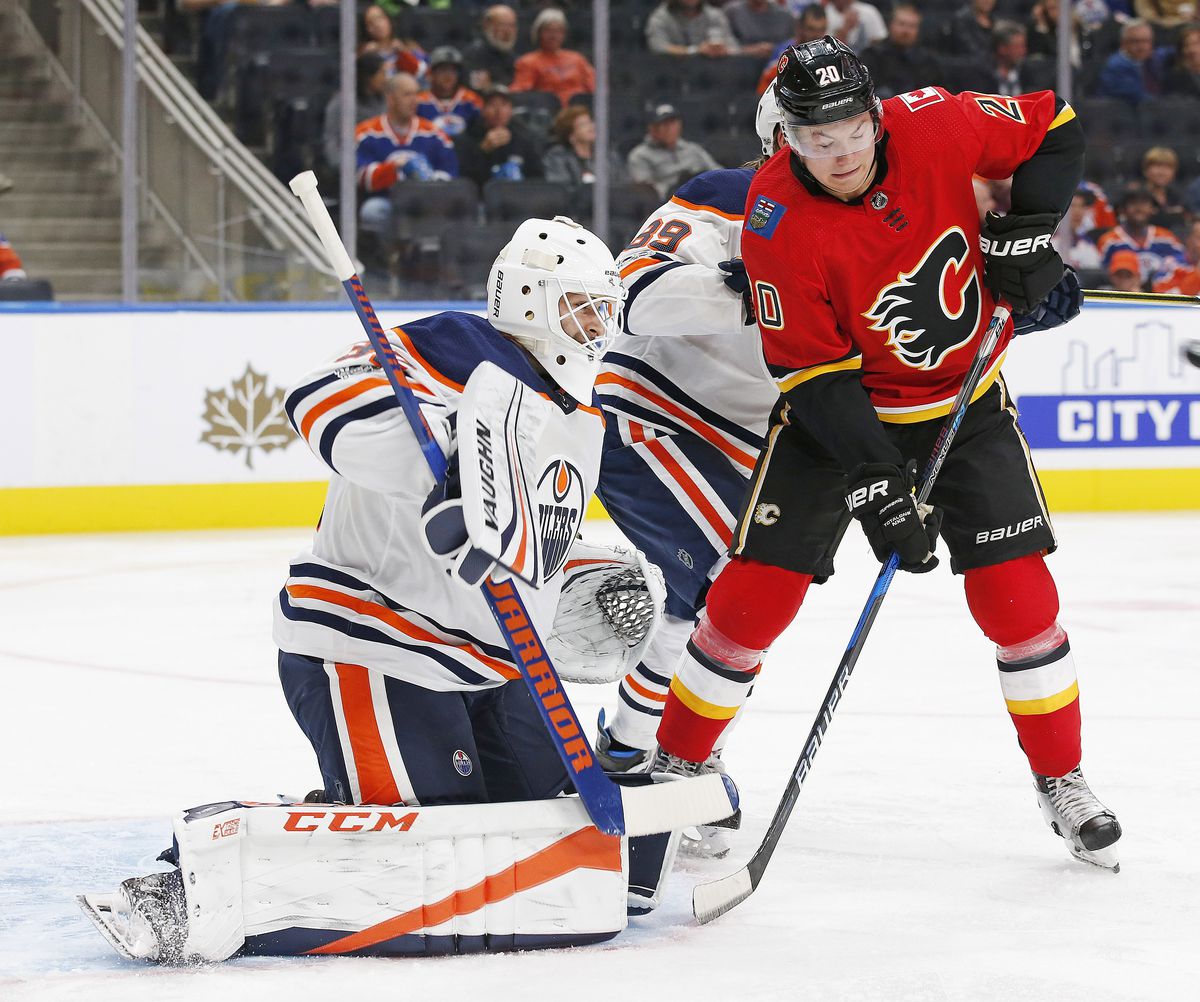 NHL: Preseason-Calgary Flames at Edmonton Oilers
