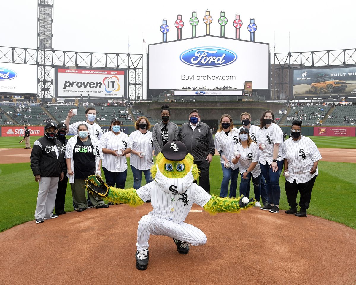 Governor J.B. Pritzker joins the White Sox in 2021