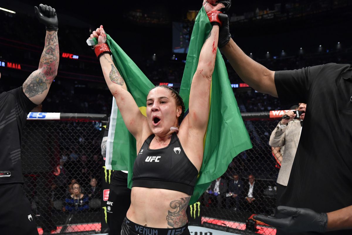 Jennifer Maia defeated Jessica Eye in her last outing.