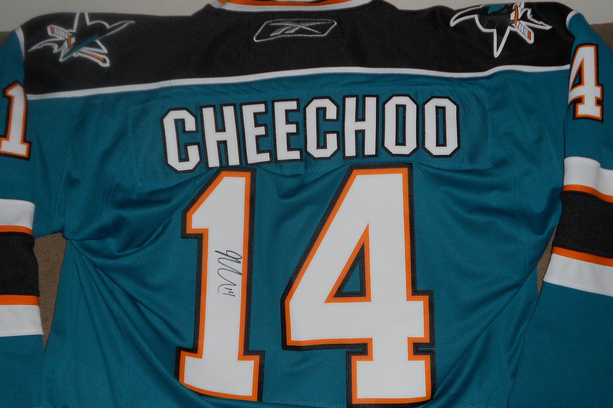 Jonathan Cheechoo scored 56 goals for the Sharks in 2005-06. He also scored 25 goals for the Peoria Rivermen in 2011-12 as property of the Blues. He currently plays for Minsk Dynamo of the KHL.