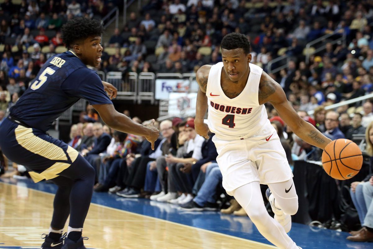 NCAA Basketball: Duquesne at Pittsburgh