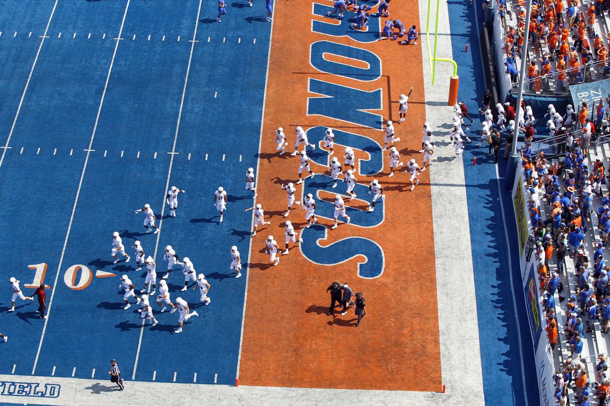 NCAA Football: Troy at Boise State
