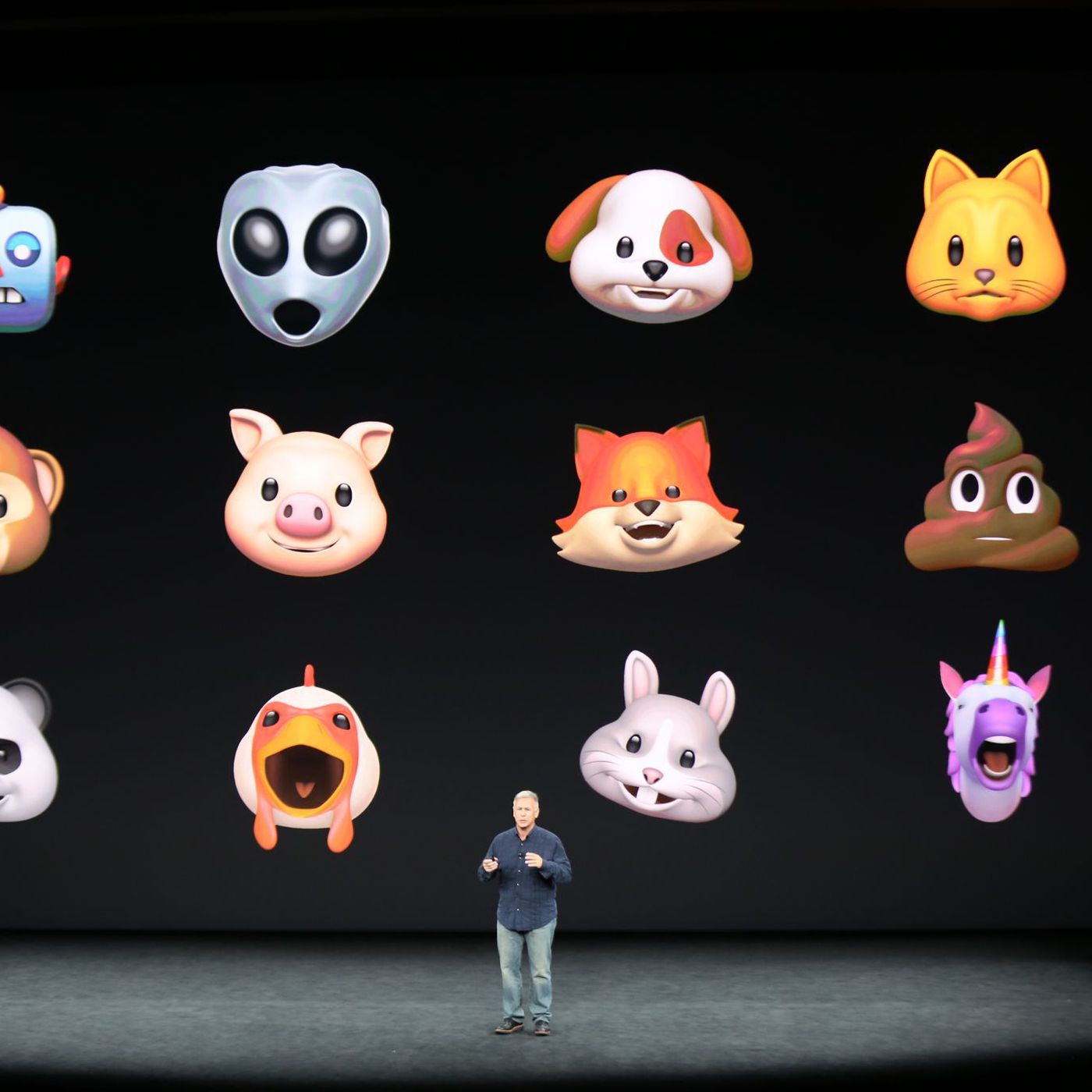 Apple Announces Animoji Animated Emoji For Iphone X The Verge