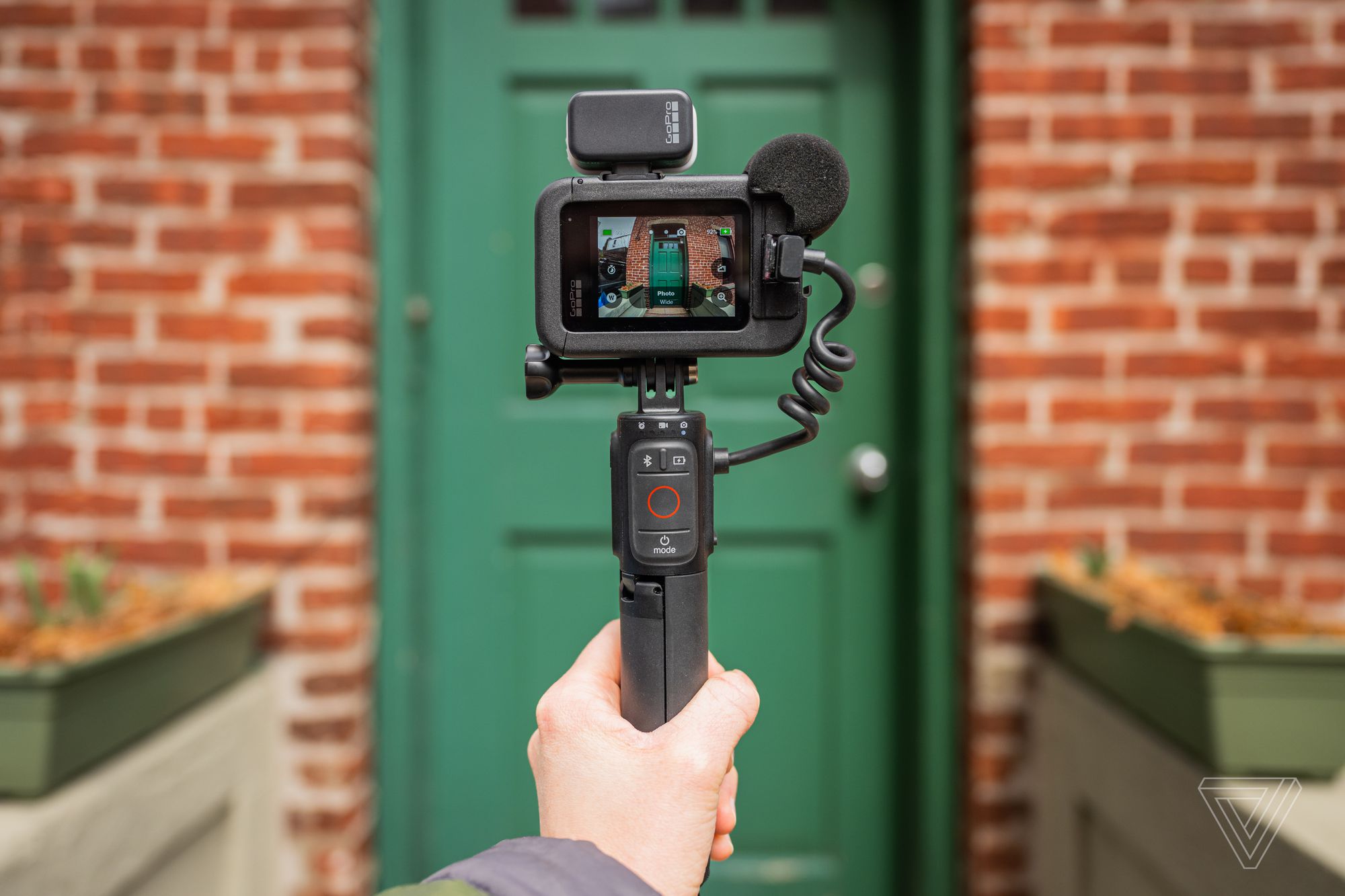 The GoPro Volta is a handle, remote, tripod, and external battery 