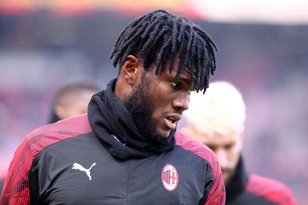 Franck Kessie of Ac Milan during the Serie A match...