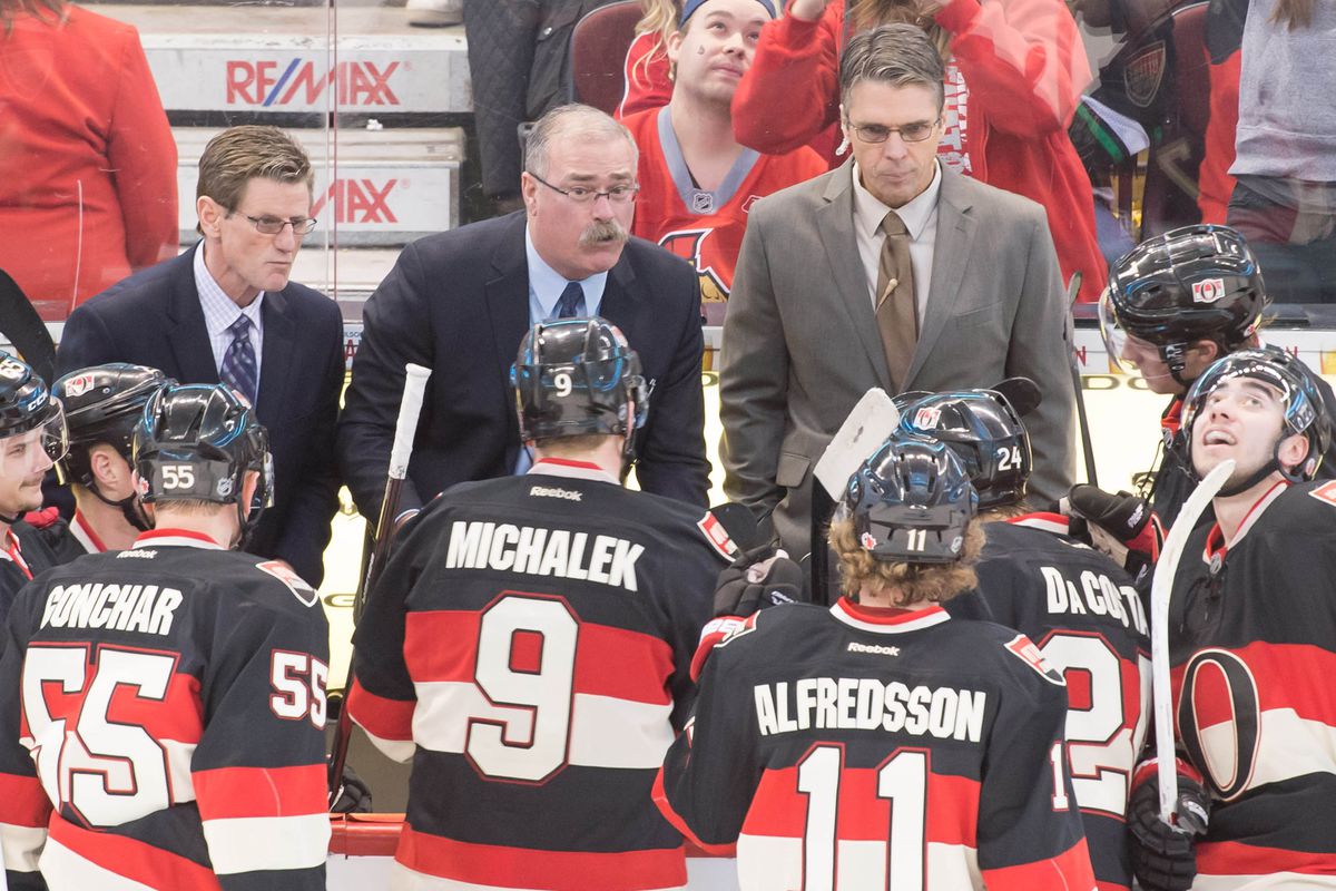 When Paul MacLean talks, players listen (or at least the ones over 20).