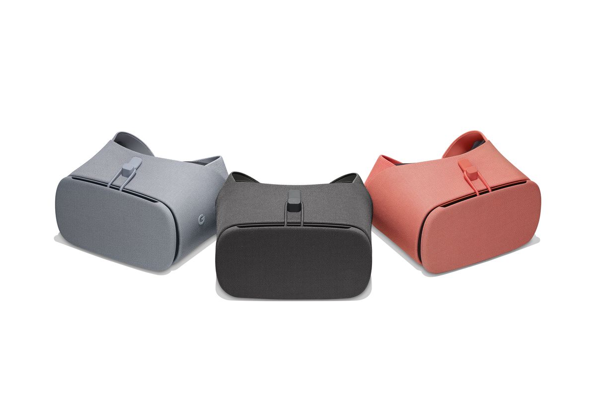 New $99 Google Daydream View VR headset announced with three new colors -  The Verge