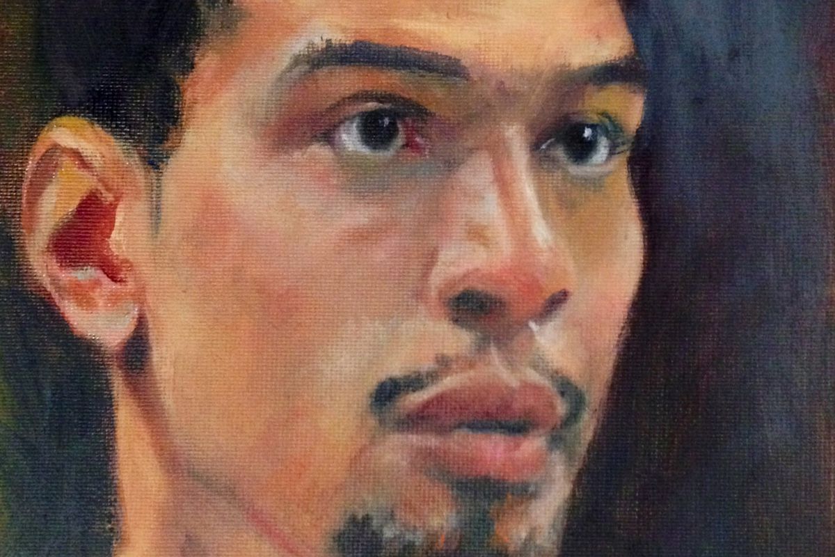 Danny Green - oil on canvas