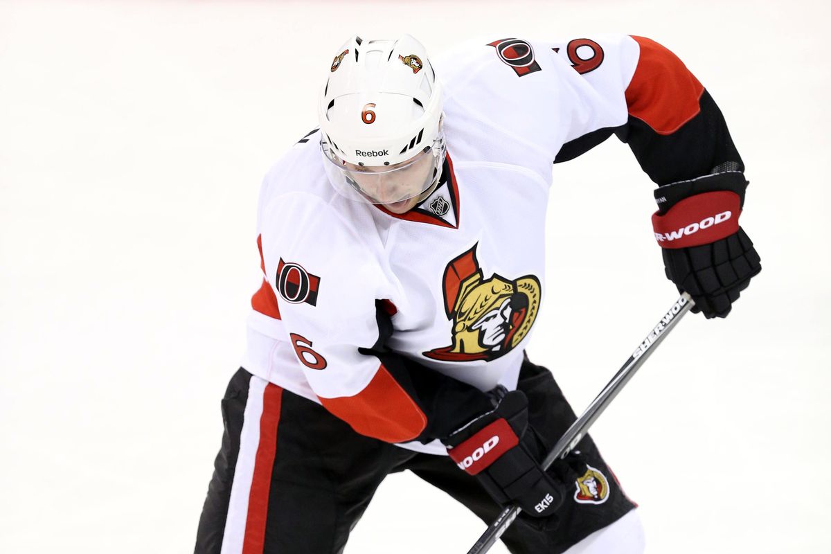 We now have a picture of Bobby Ryan in a Sens jersey on the ice to use.