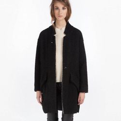Maje <a href="http://us.maje.com/jackets-coats/demeure.html">Demeure Terry Coat</a>, $685.